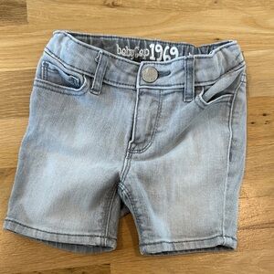 GAP BabyGap 1969 Light Gray Denim Shorts